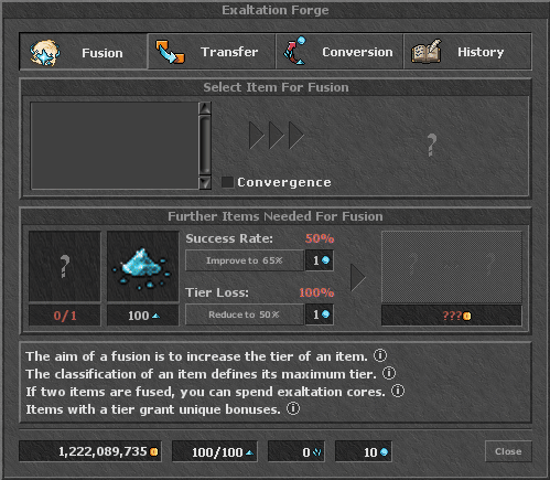 Exaltation Forge Tier Transfer.gif